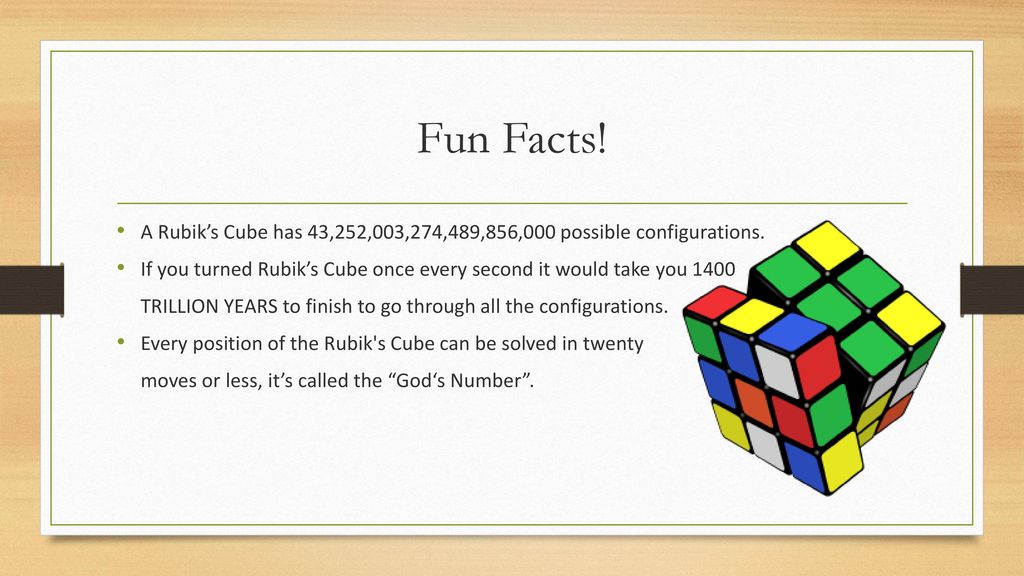 Information about rubik's cube online